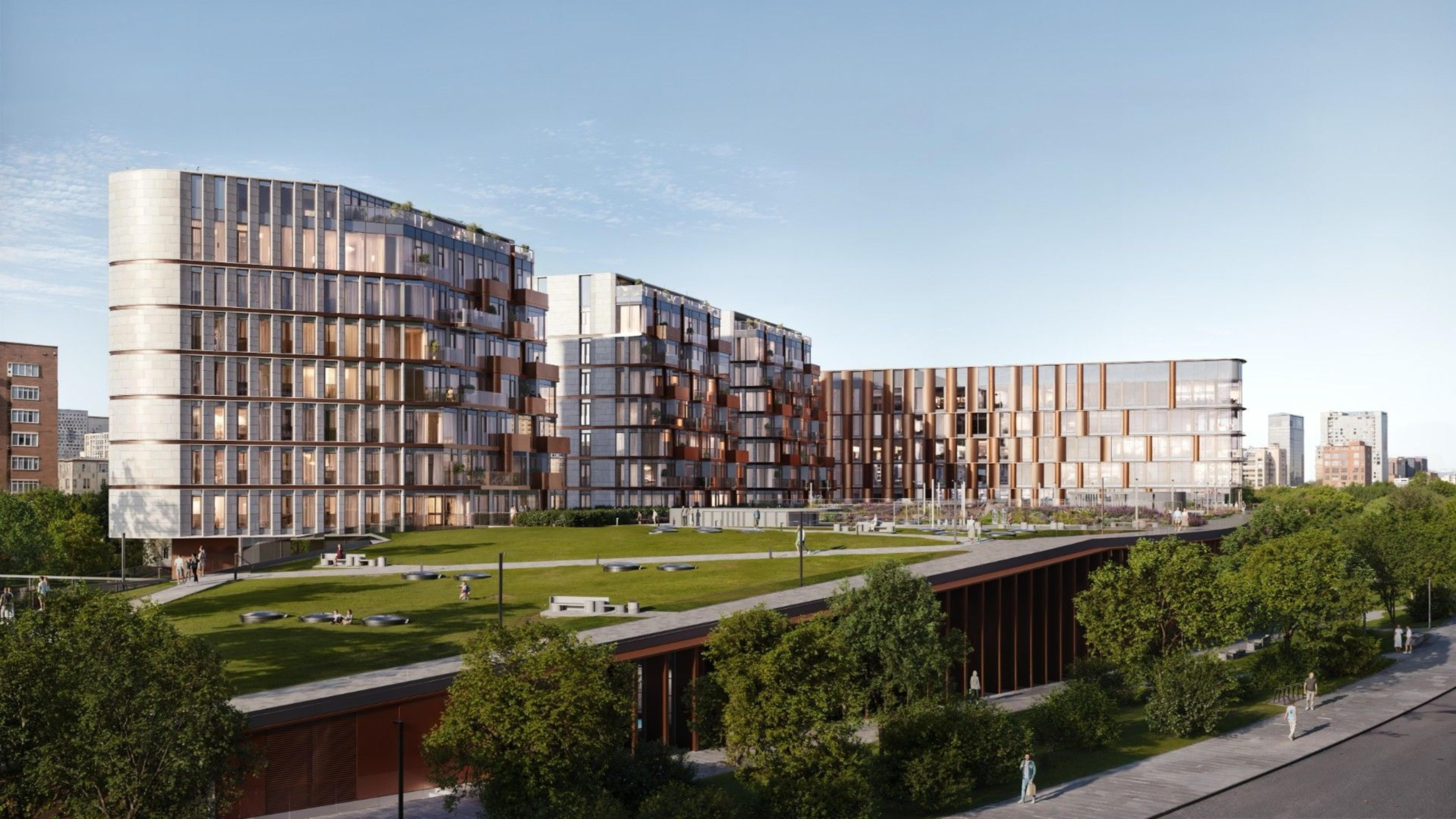 ЖК Дом Спорта с двором