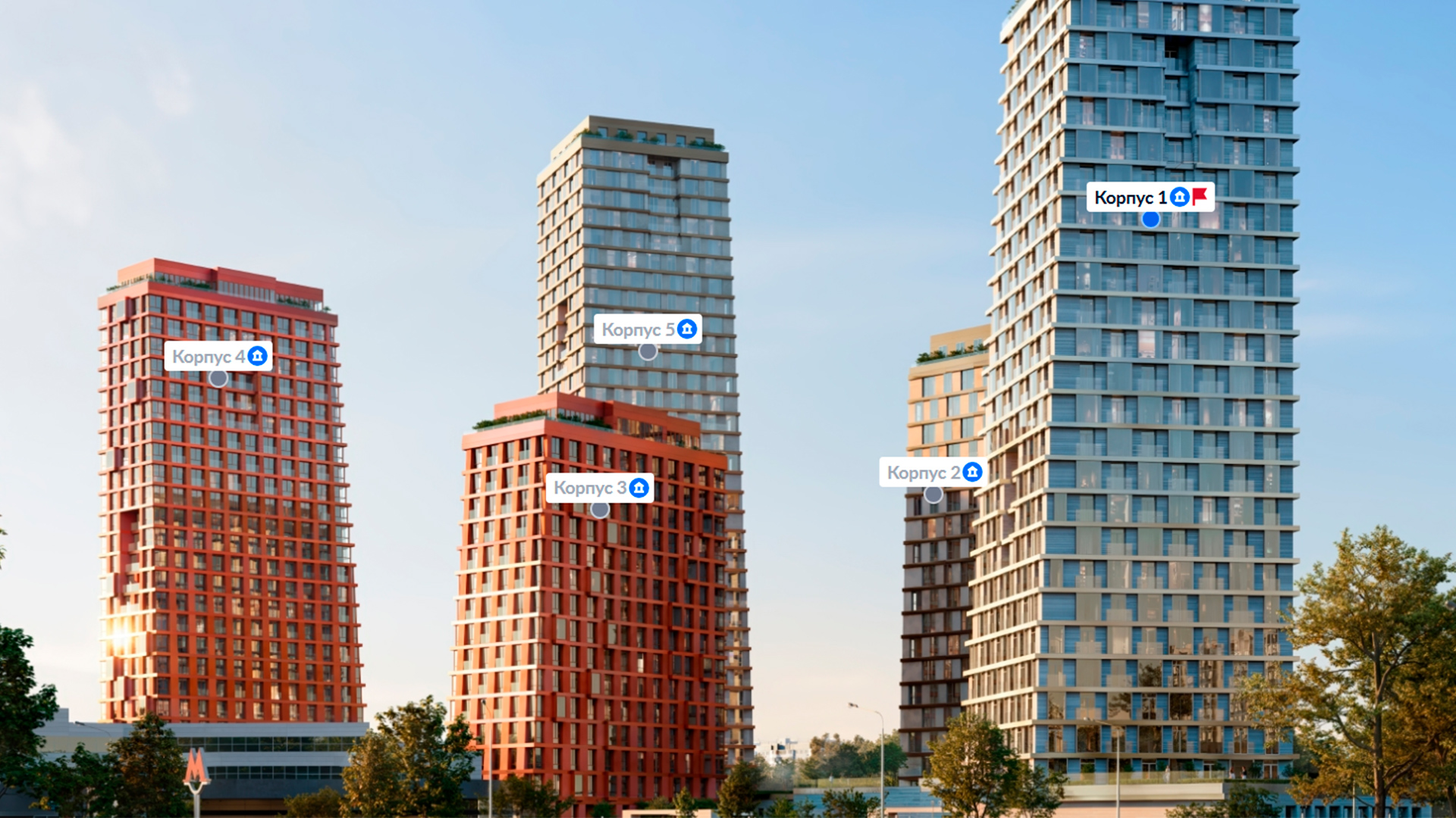 Высотный ЖК в Москве