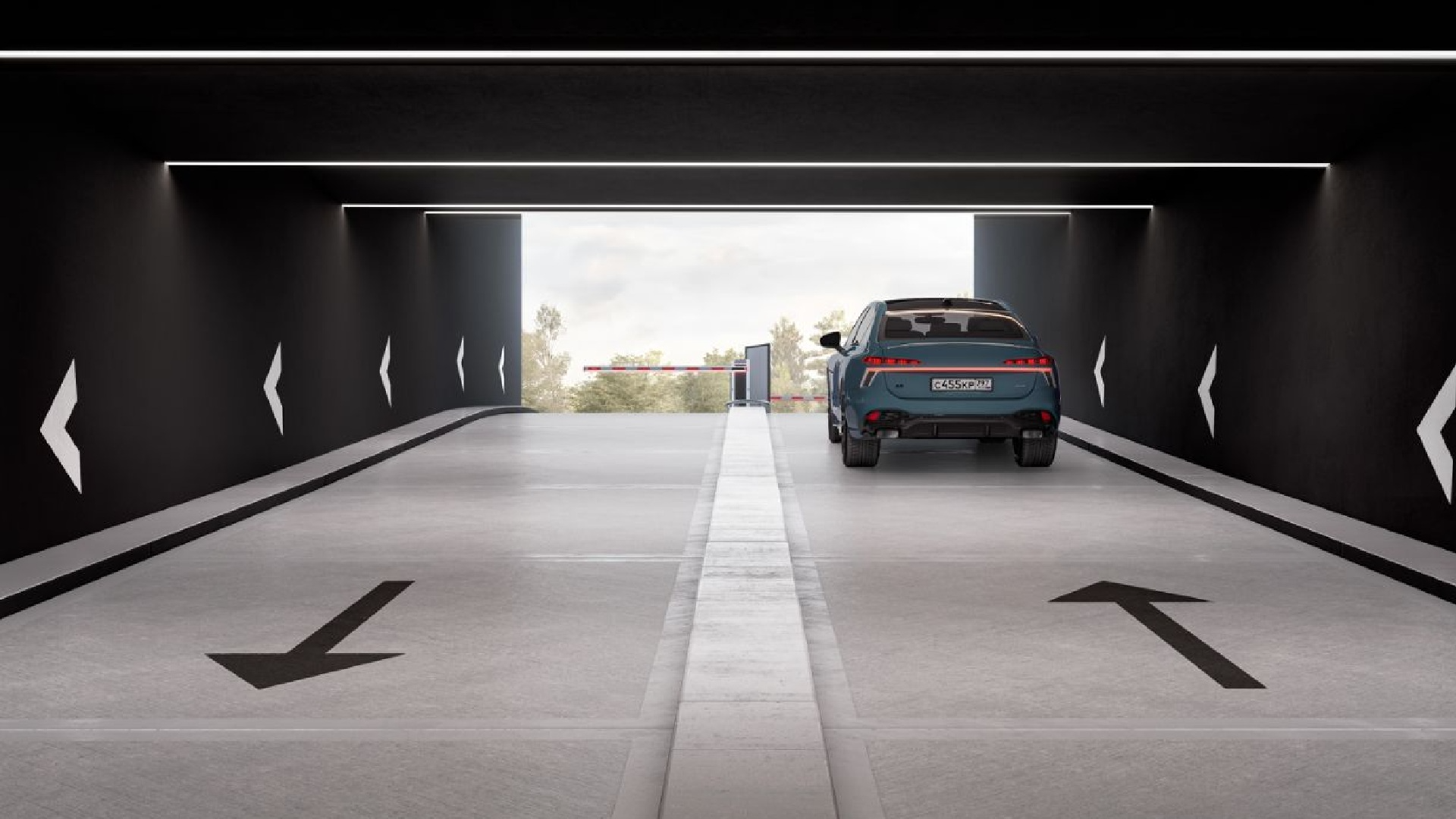 Подземная парковка