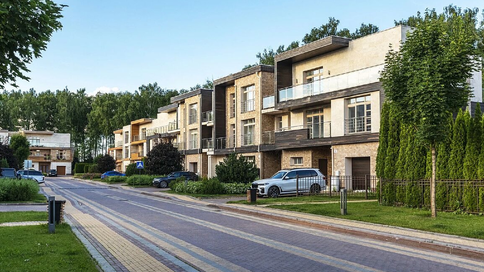 Дороги, выложенные плиткой