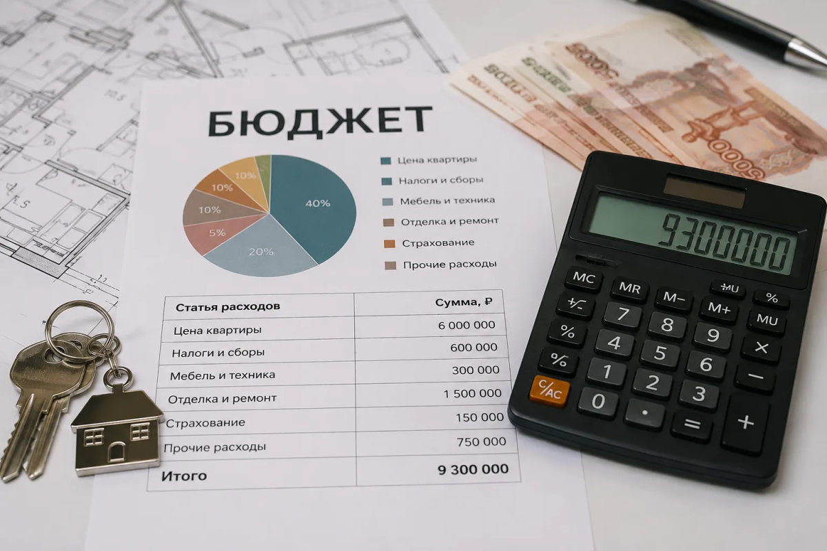 Полный бюджет покупки новостройки: сколько денег нужно сверх цены квартиры