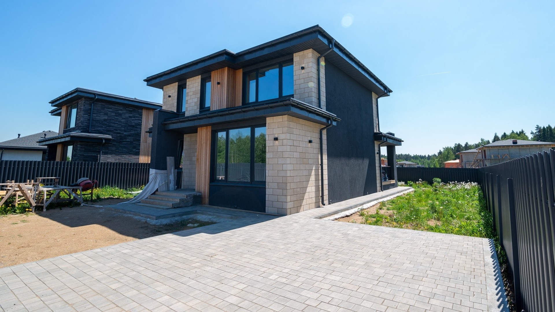 Вариант дома в поселке