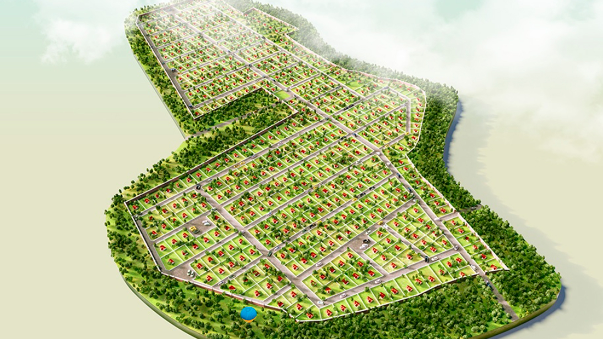 Генплан поселка