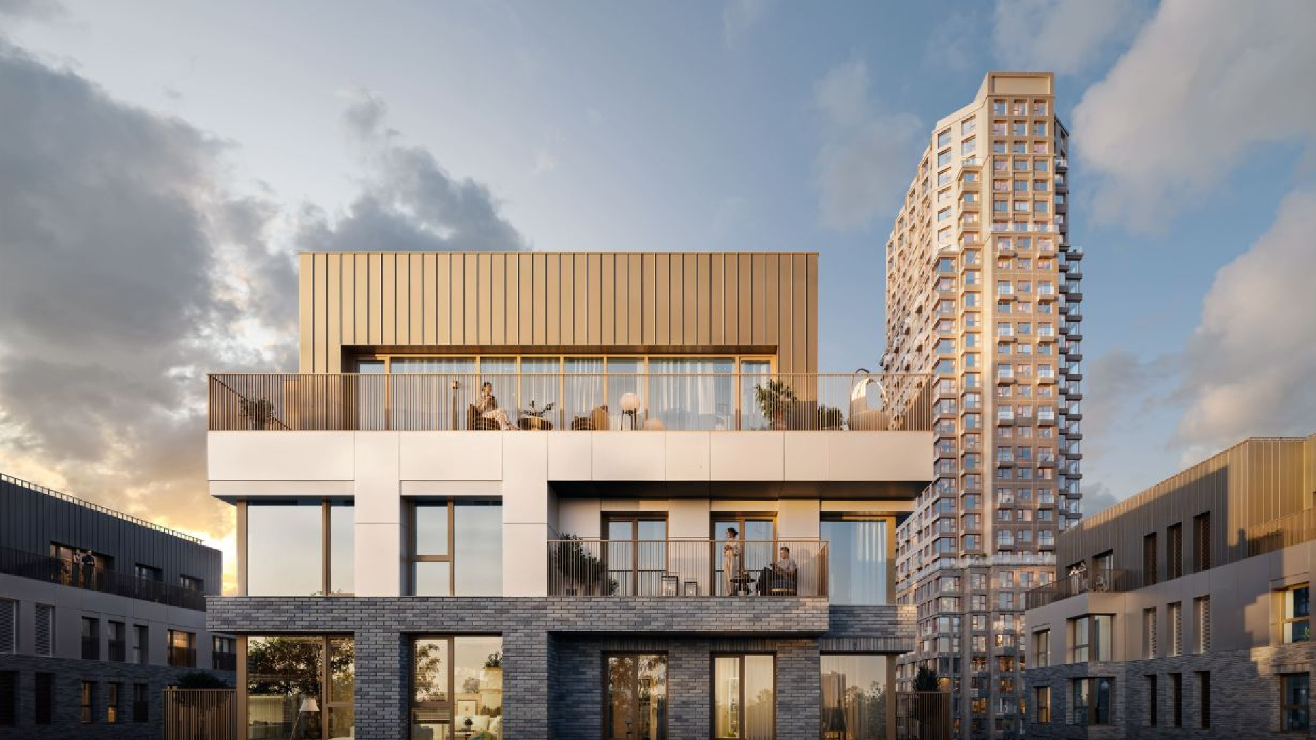 Терраса на крыше