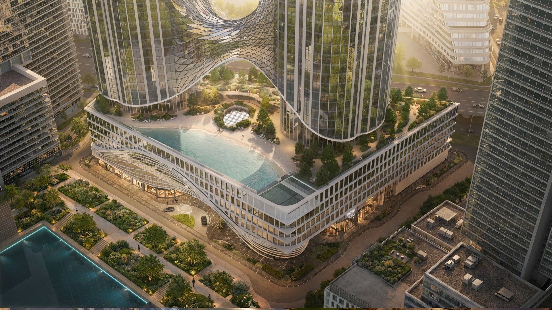 АУРУС Резиденции сверху