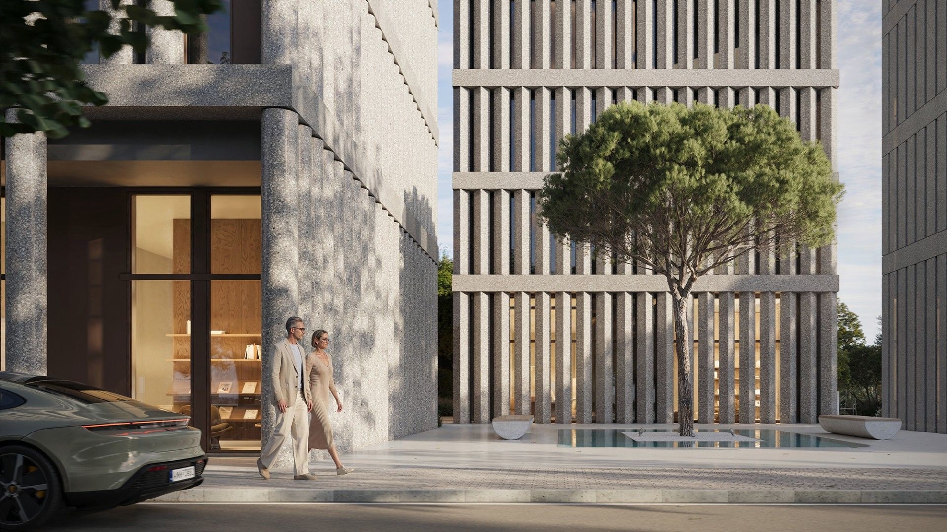 Парадный вход ЖК