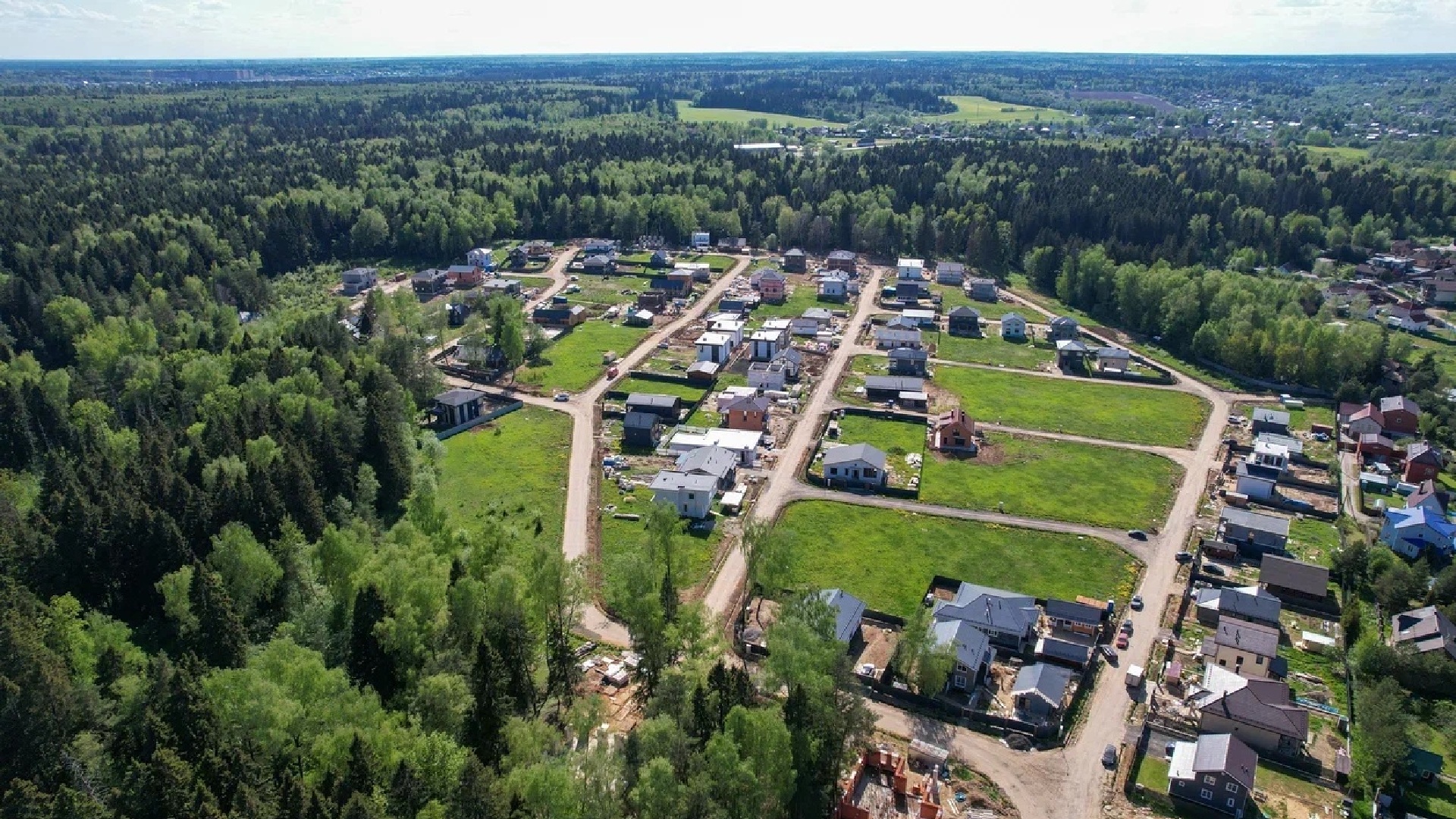 Вид сверху на КП