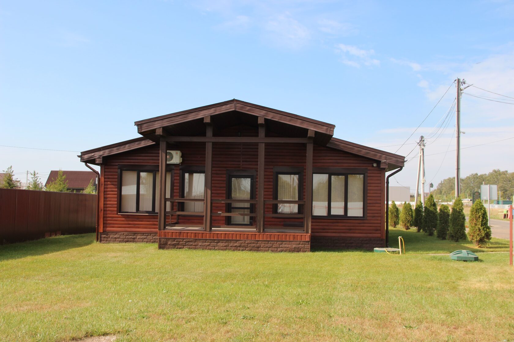 Вариант дома в поселке