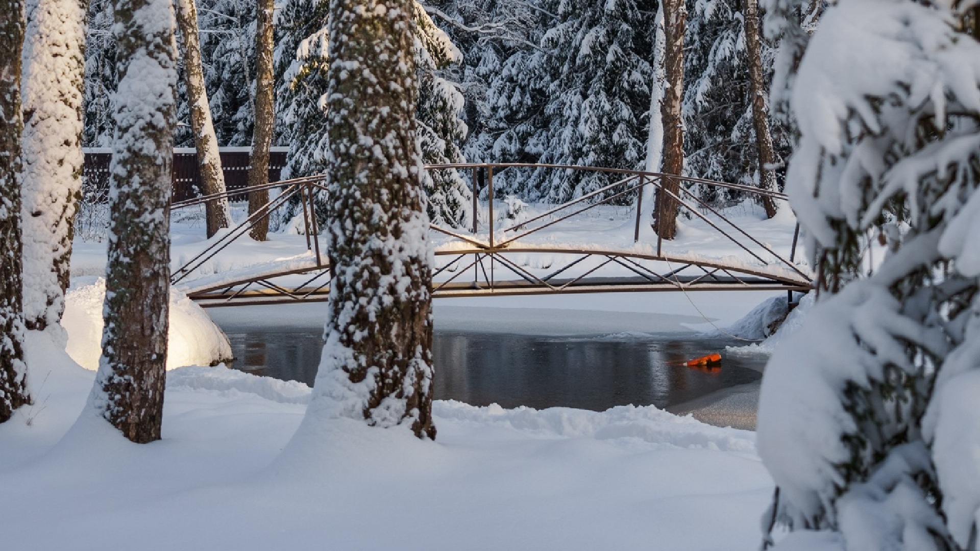Прогулочный мосттик
