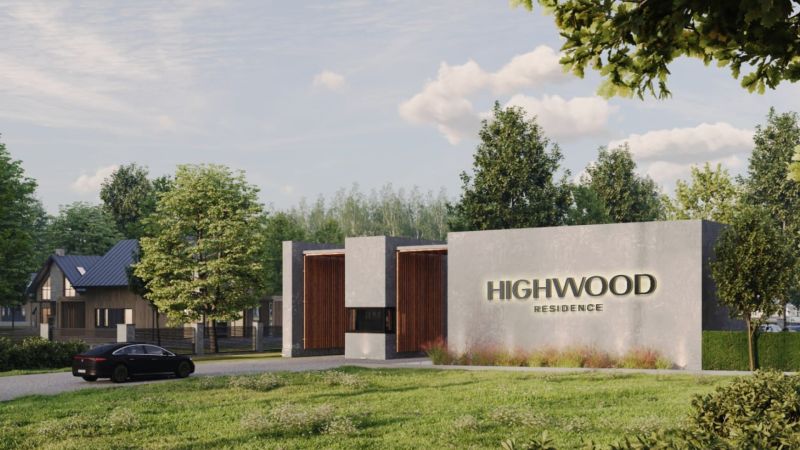Участок 13 соток в посёлке «Highwood Residence»