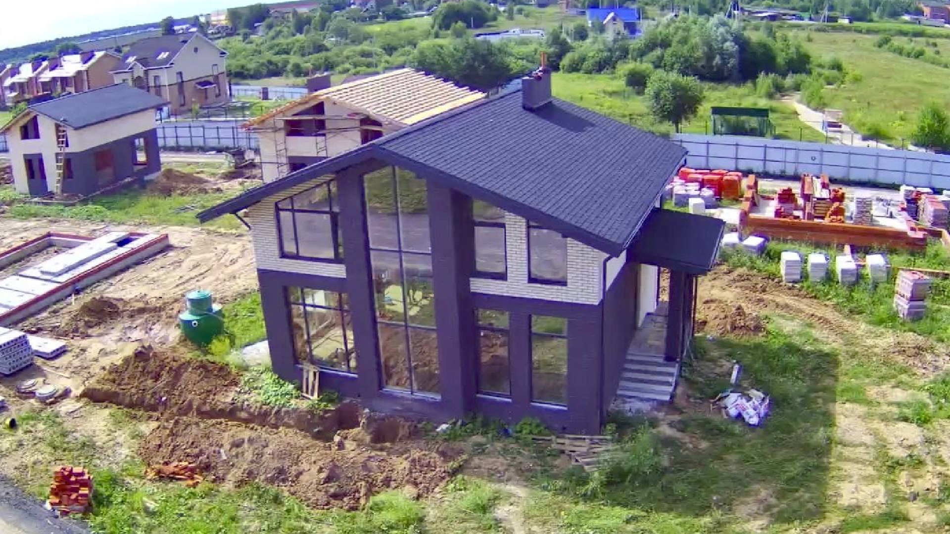 Вариант дома в поселке