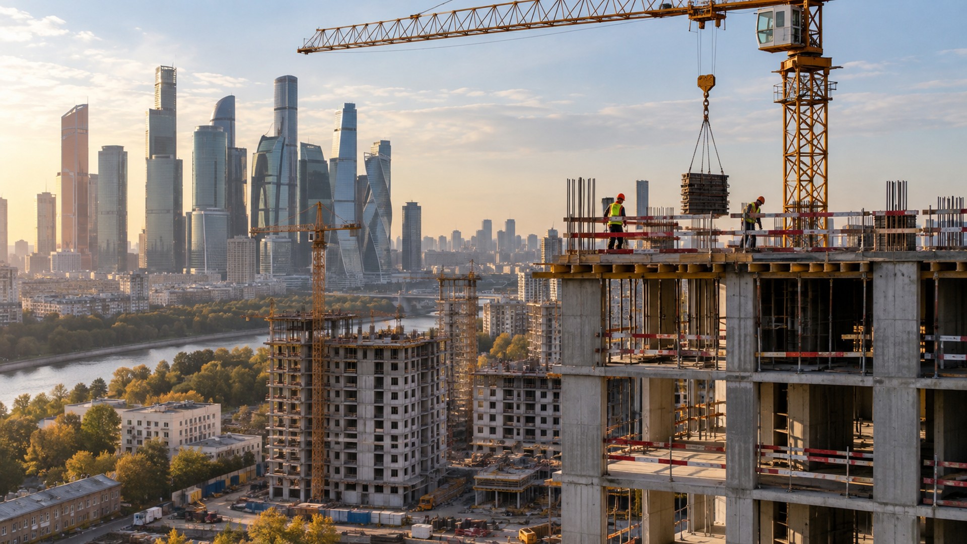 Срок строительства жилья в Москве увеличился на 20% за три года