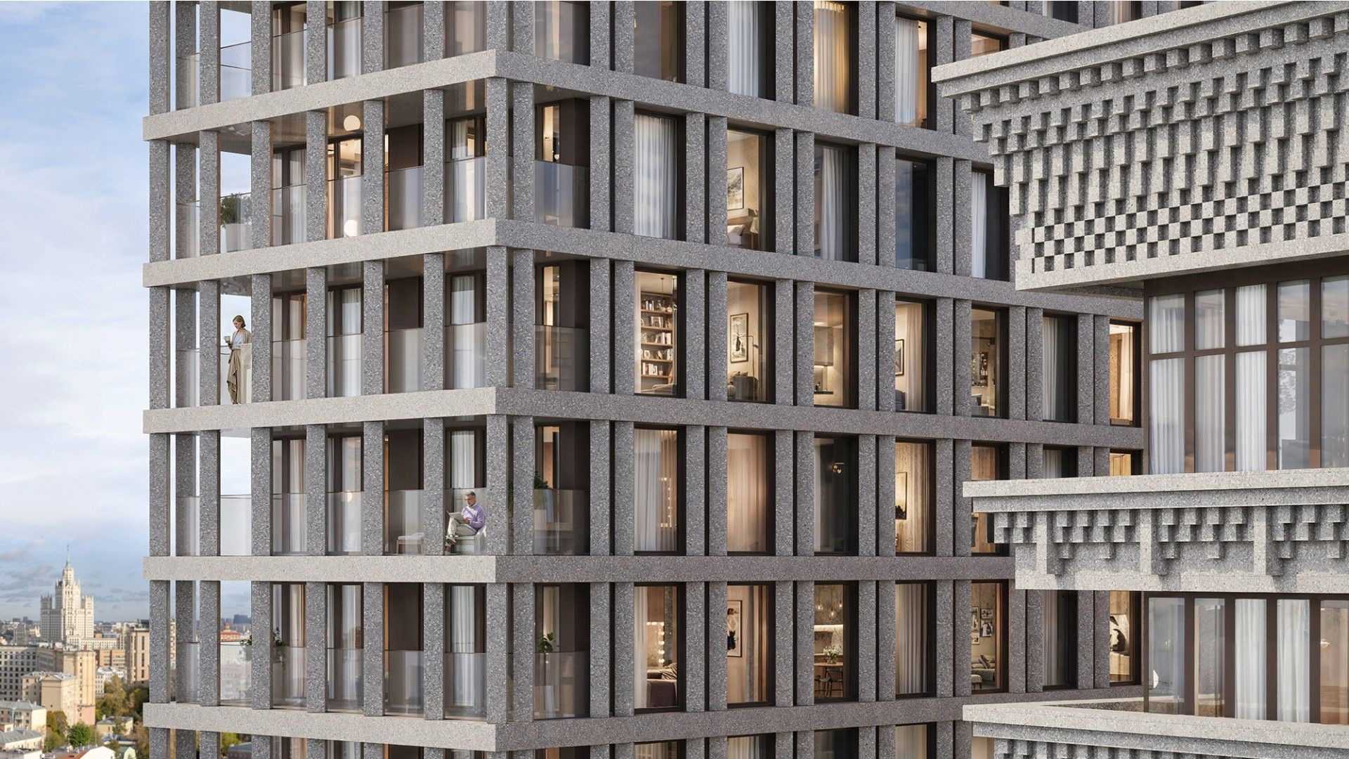 Архитектурный объем башни