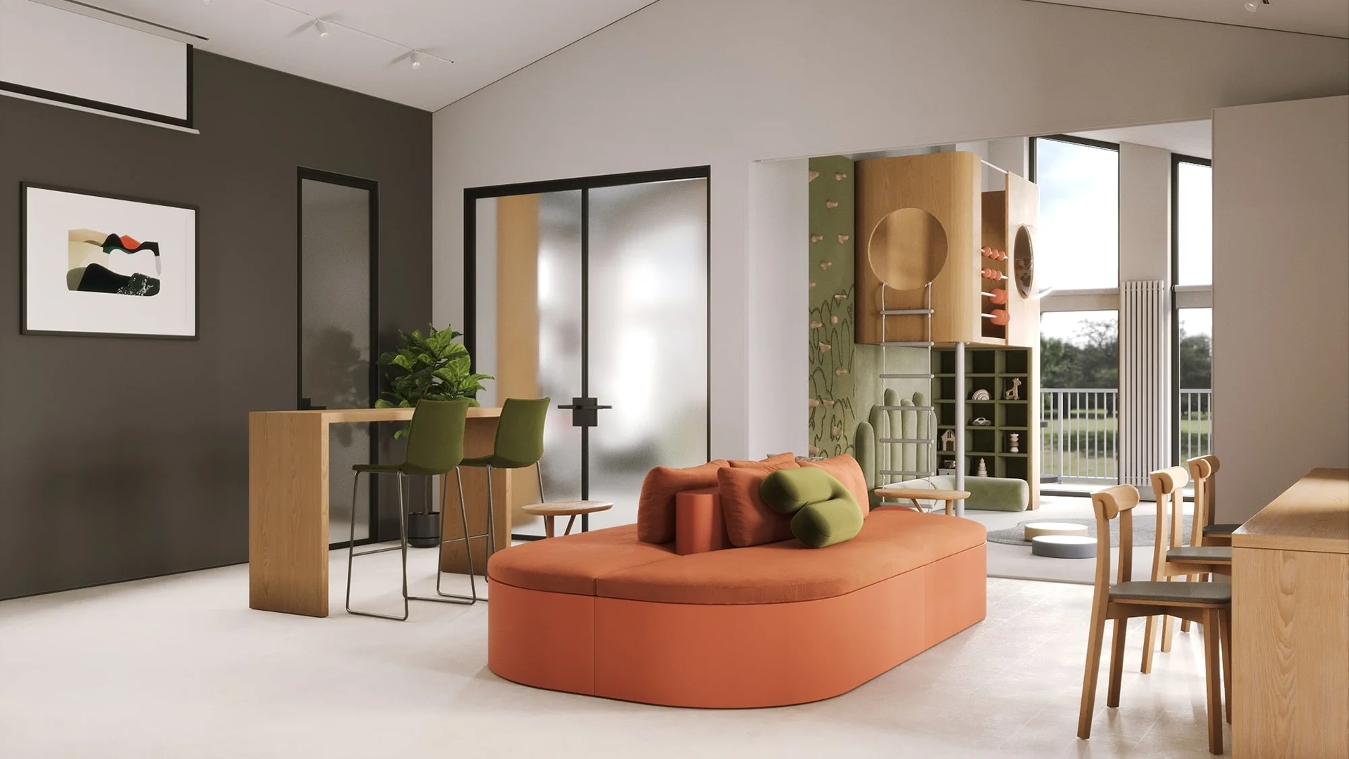 Коворкинг в соседском центре