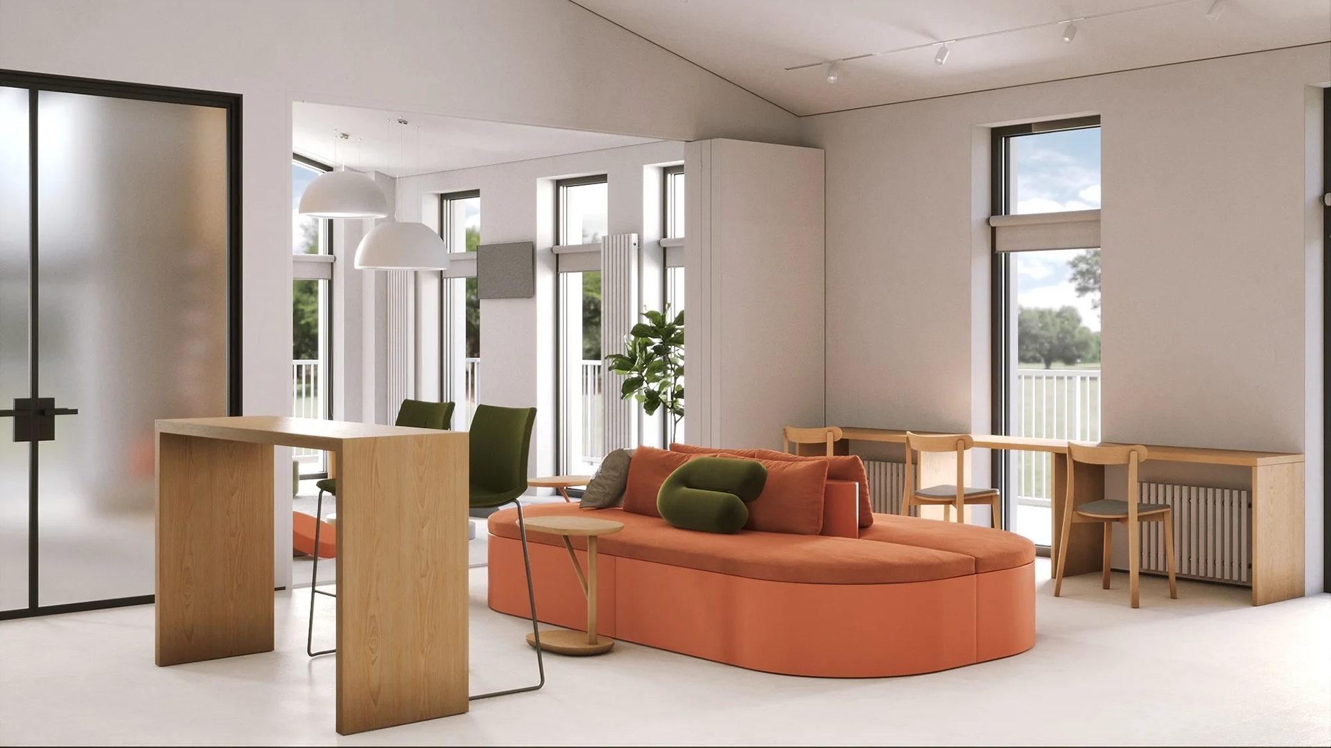 Коворкинг в соседском центре