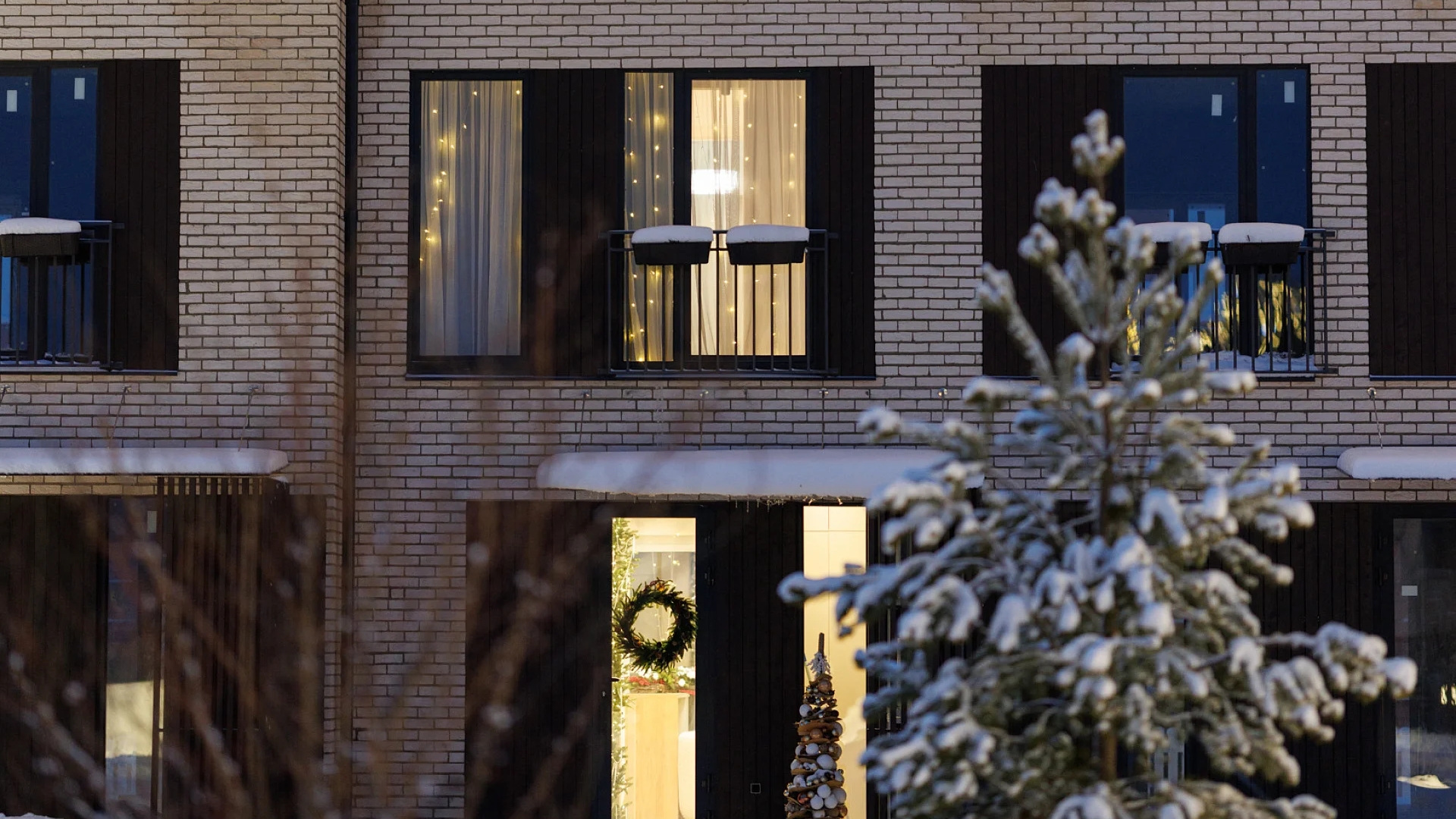 Атмосфера зимнего уюта