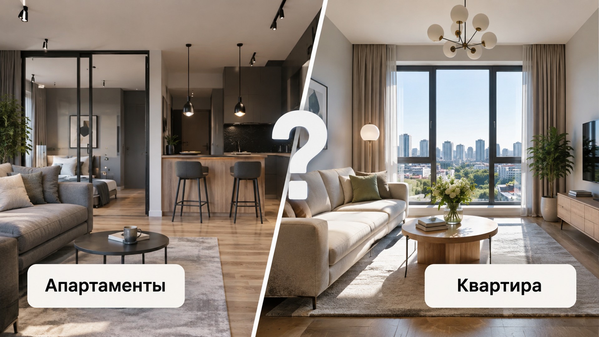 Чем отличаются апартаменты от квартиры