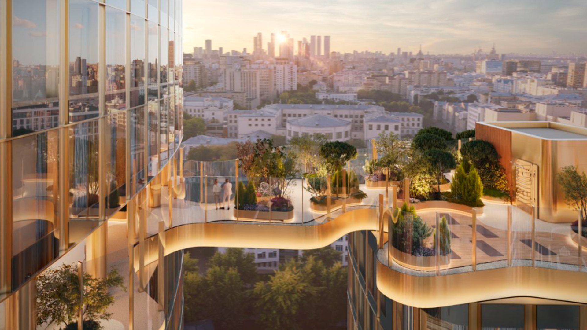 Двор-сад на высоте