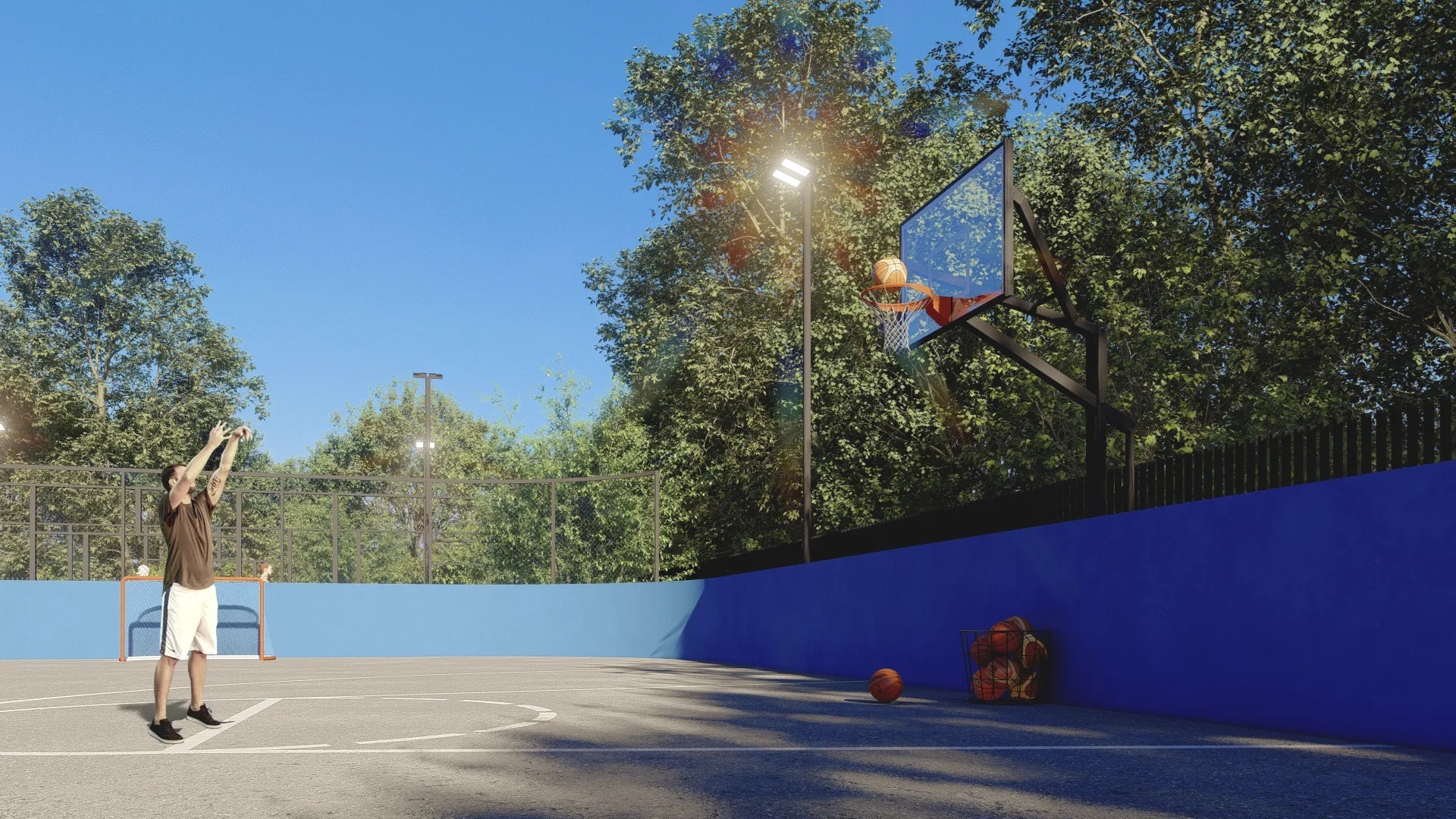 Баскетбольное кольцо