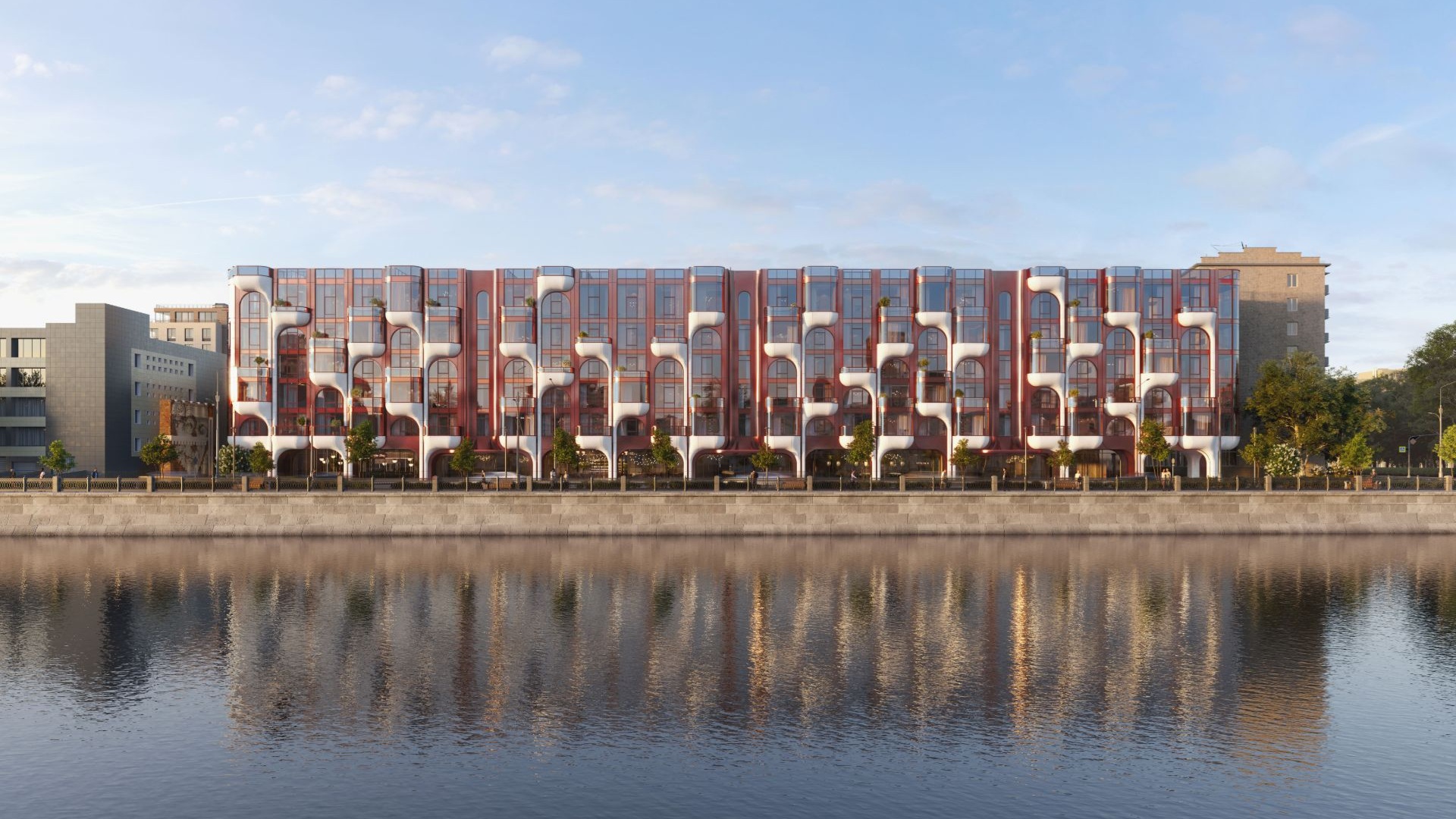 Современный ЖК в Москве