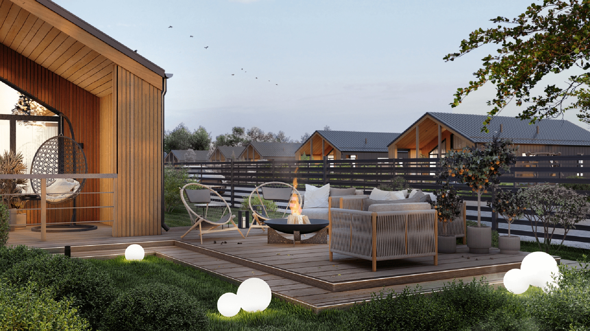 Задний двор