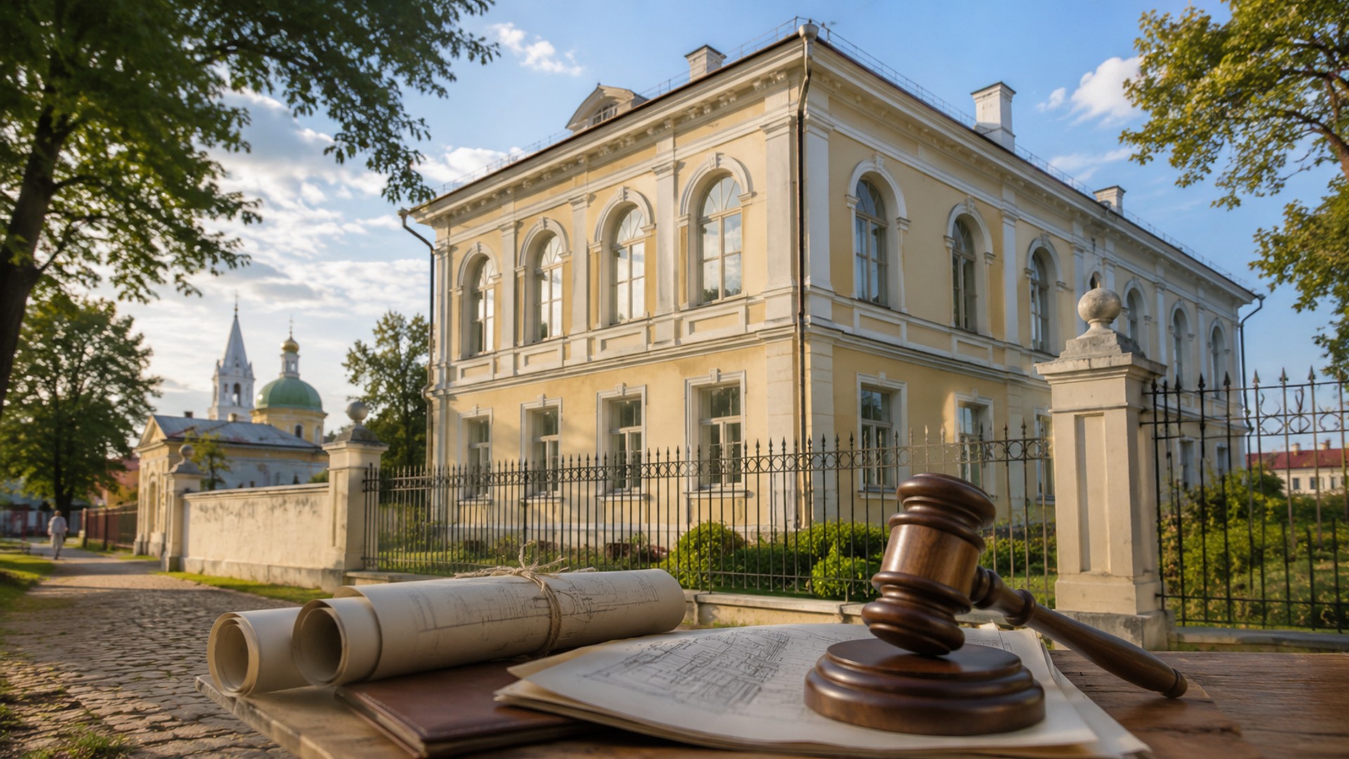 ДОМ.РФ выставил на торги усадьбу купца Мещанинова XVIII века в Коломне