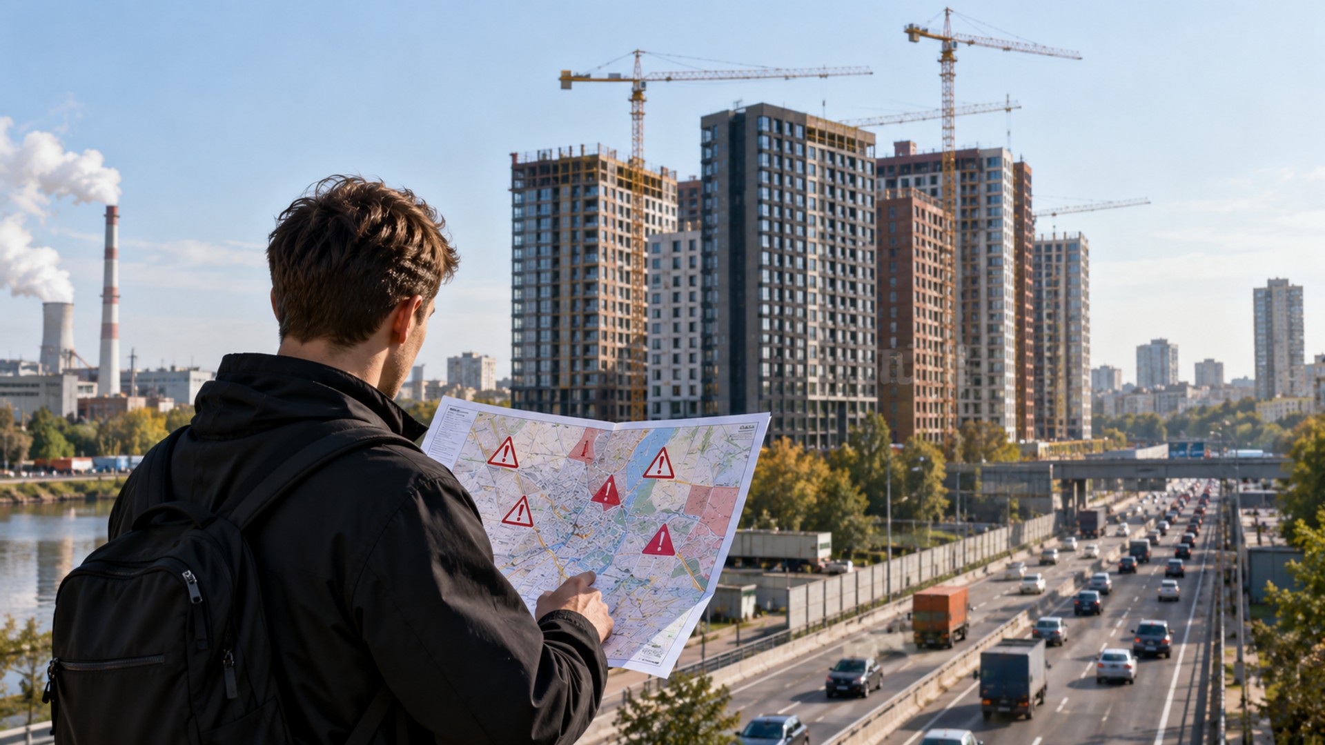 7 красных флагов локации новостройки в Москве: проверка за 30 минут