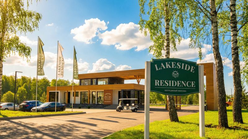 Обзор клубного поселка Lakeside Residence: жизнь у воды на юге за 80 минут от МКАД