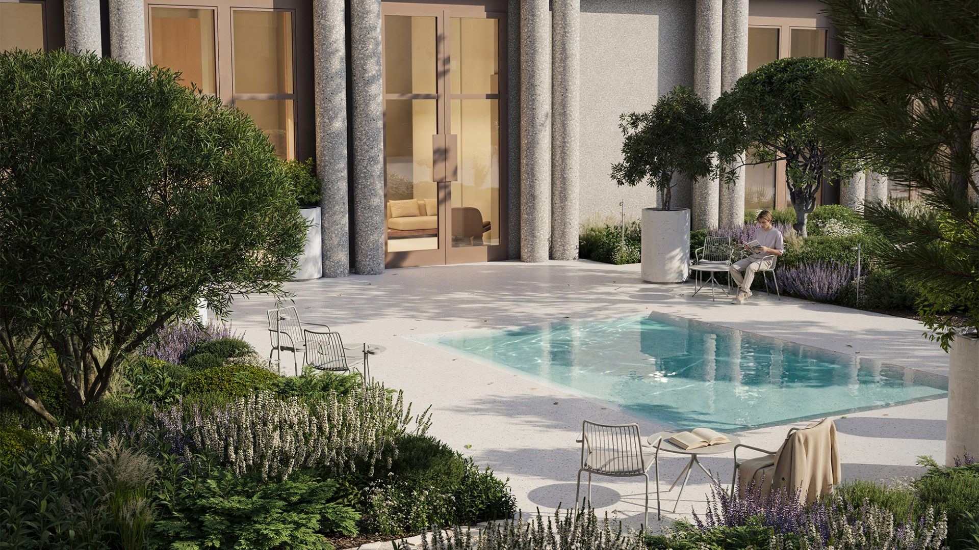 Собственный приватный бассейн