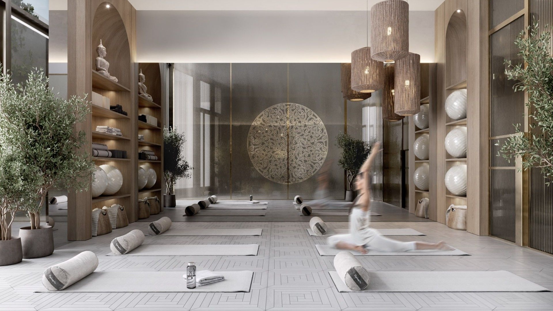 Место для йоги