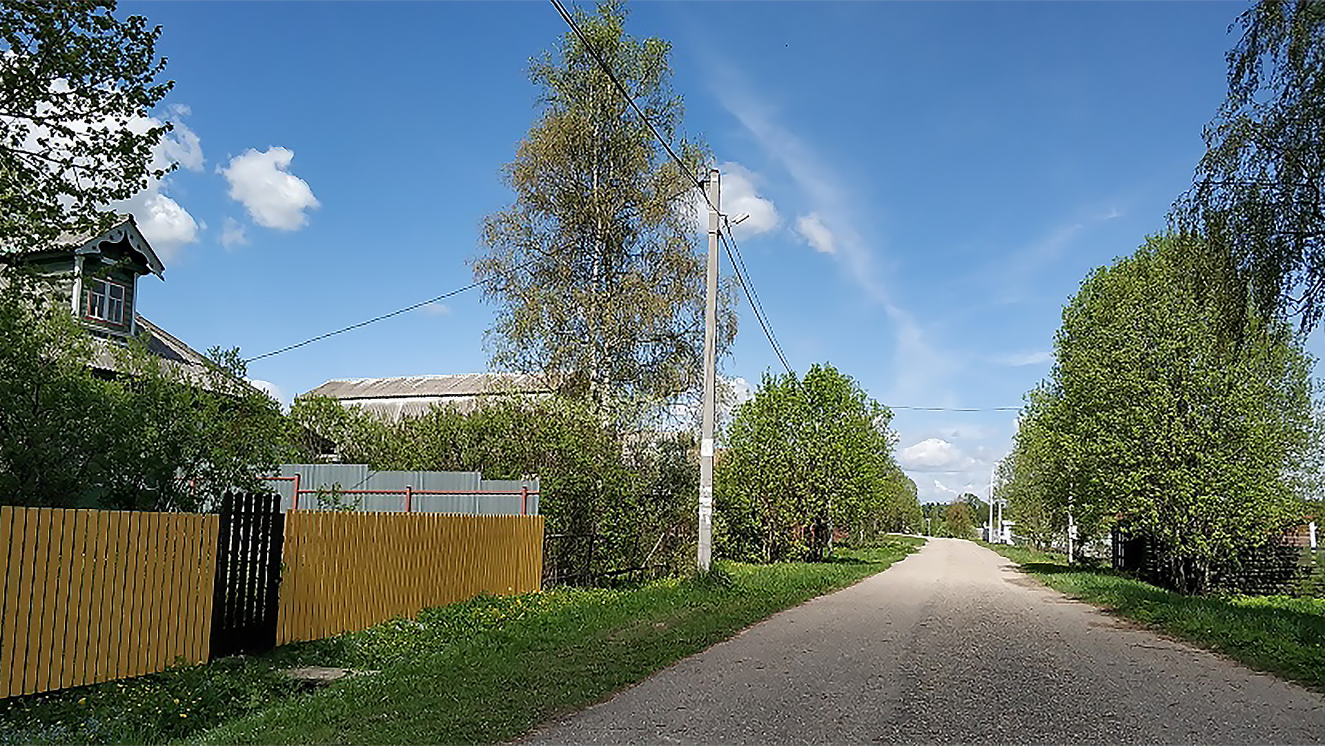 Дороги в поселке
