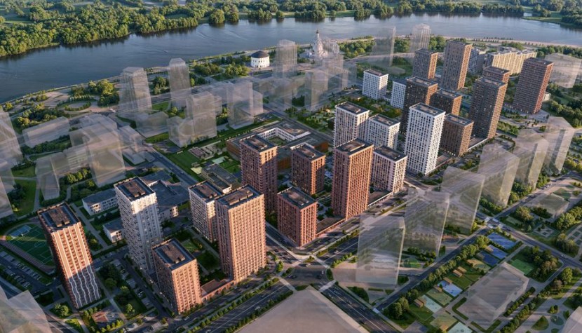 Вид на ЖК Holland park