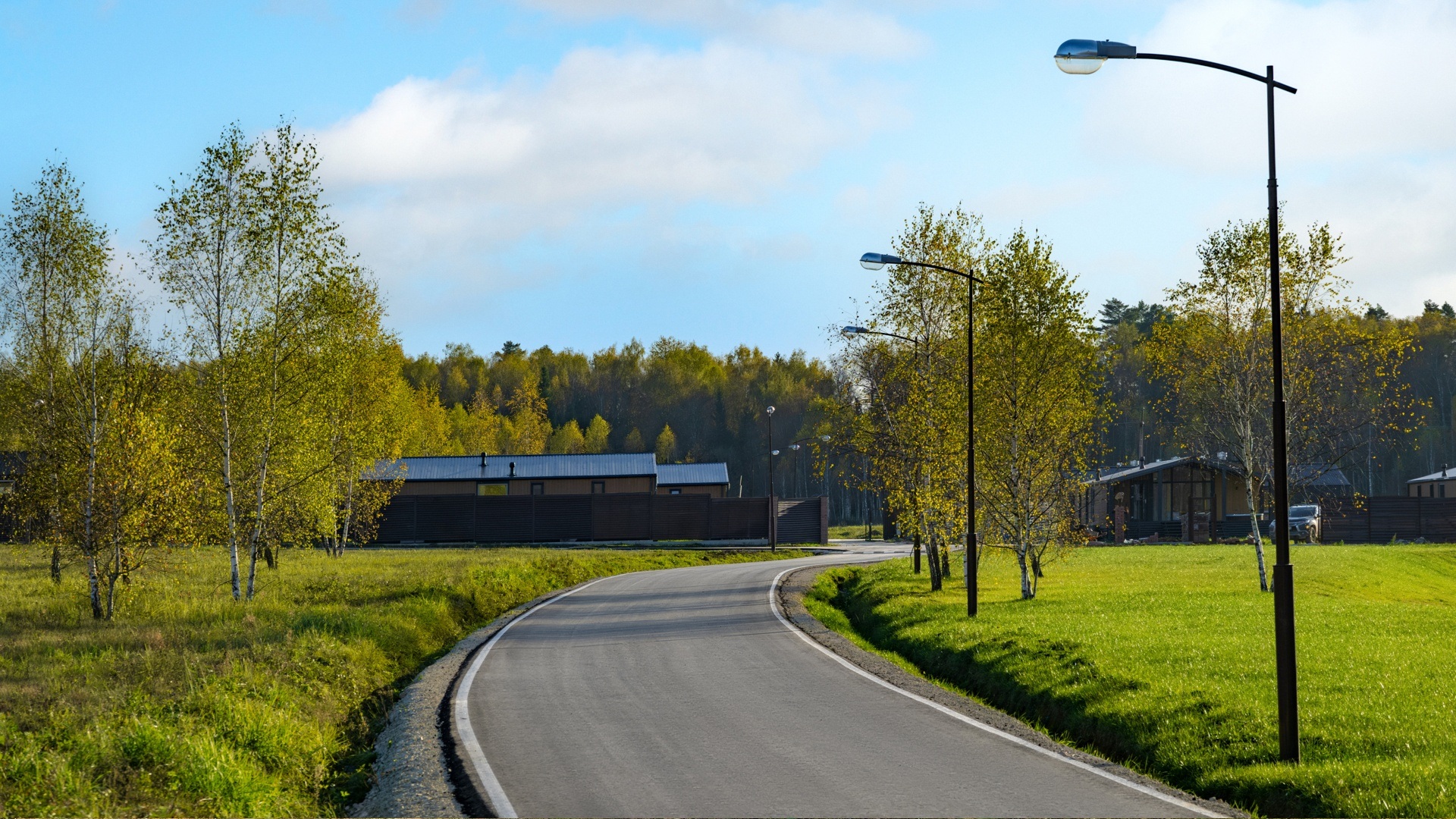 Дорога в поселке