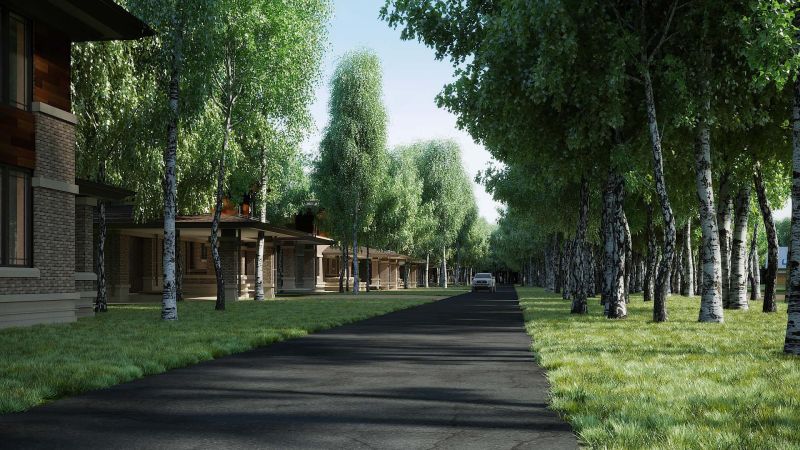 Участок 11.4 соток в посёлке «Чеховские Усадьбы»