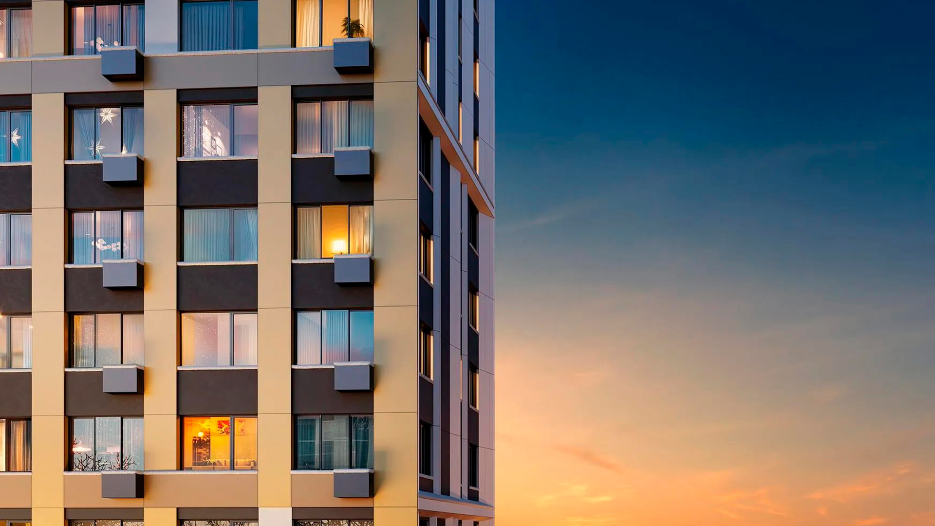 ЖК с балконами в Москве