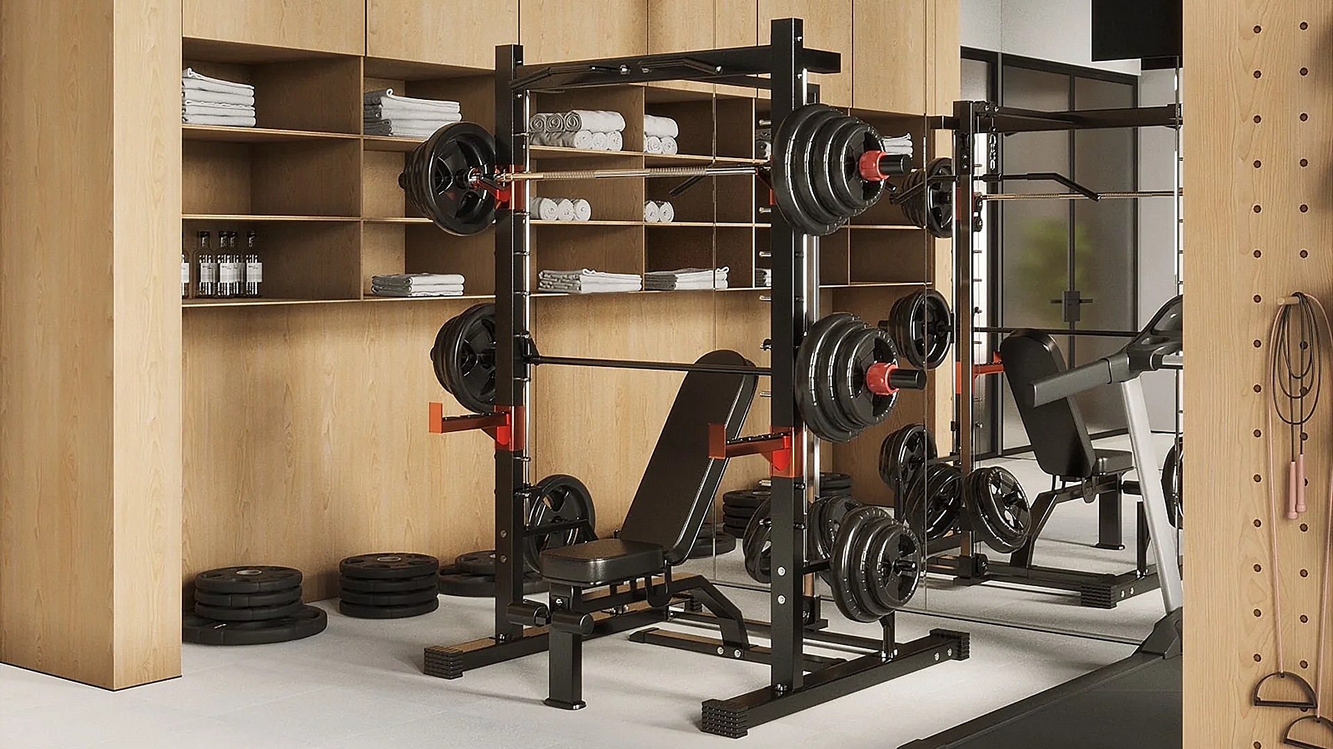 Спортзал в соседском центре