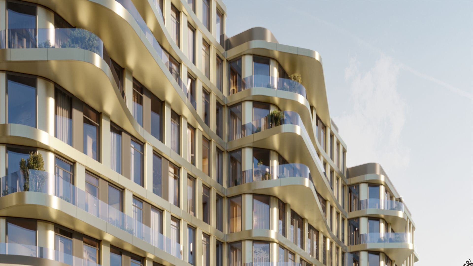 Архитектура фасада крупно