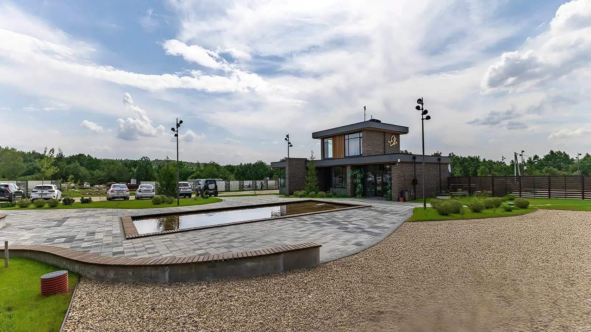 Зона отдыха, барбекю