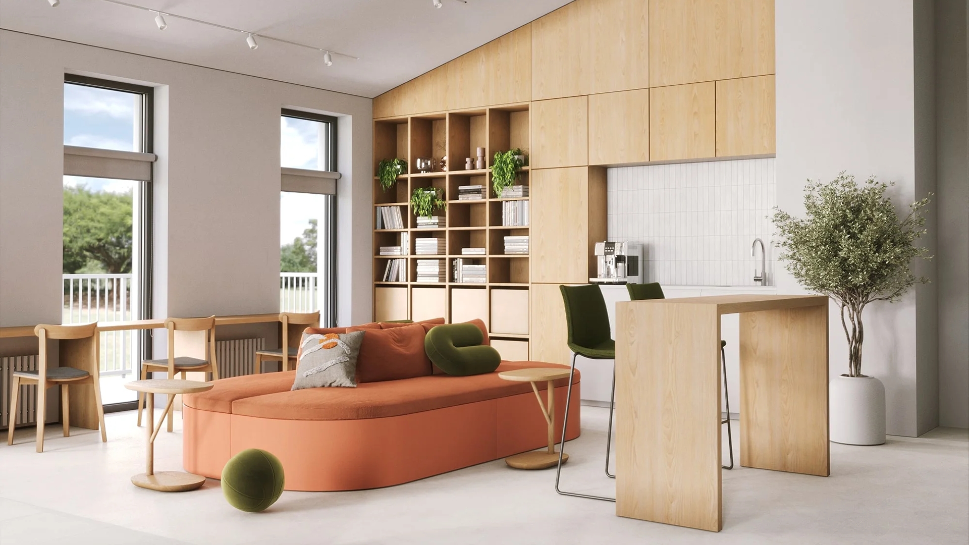 Коворкинг в соседском центре