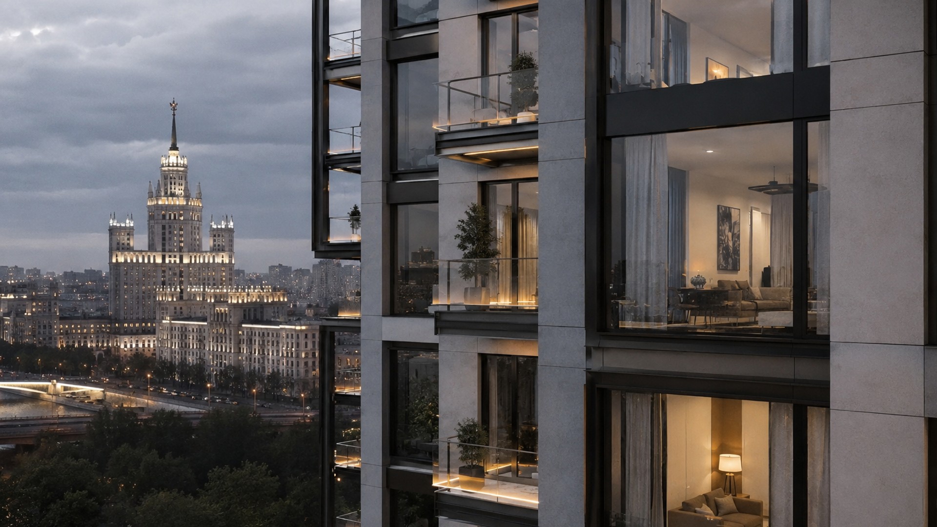 Высокобюджетные новостройки Москвы мельчают: доля квартир до 100 м² обновила рекорд