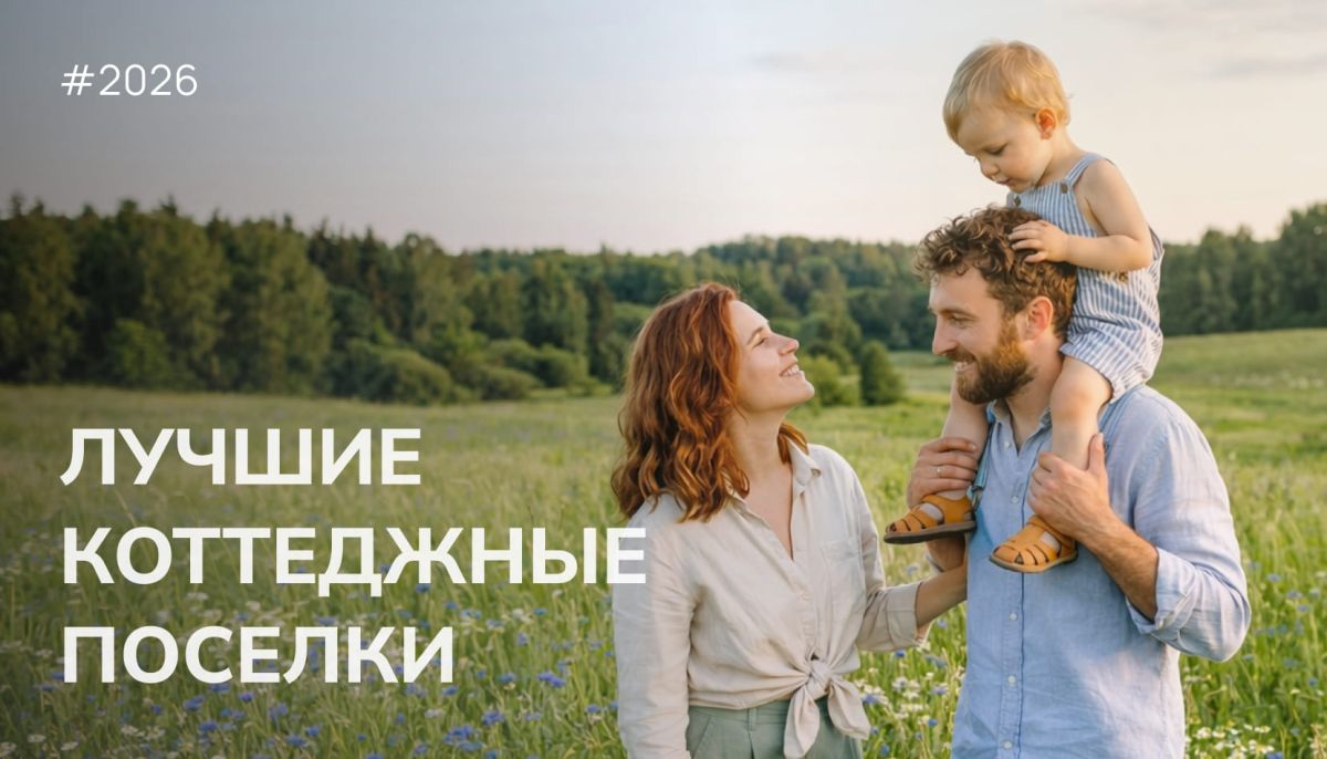 Открыт приём заявок на премию «Лучшие коттеджные поселки» 2026 года