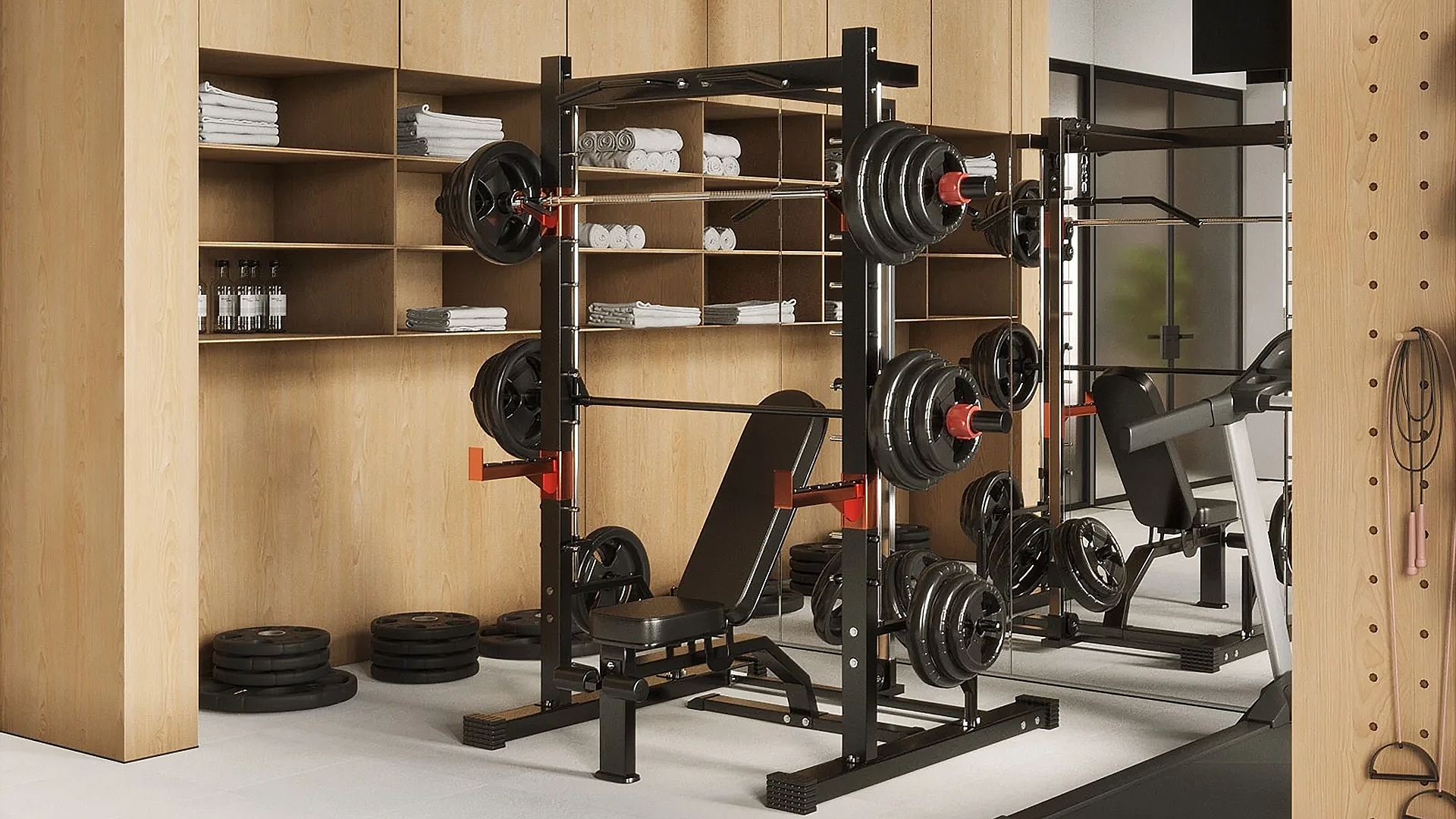 Спортзал в соседском центре