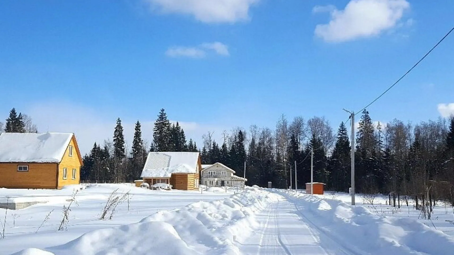 Дома в поселке