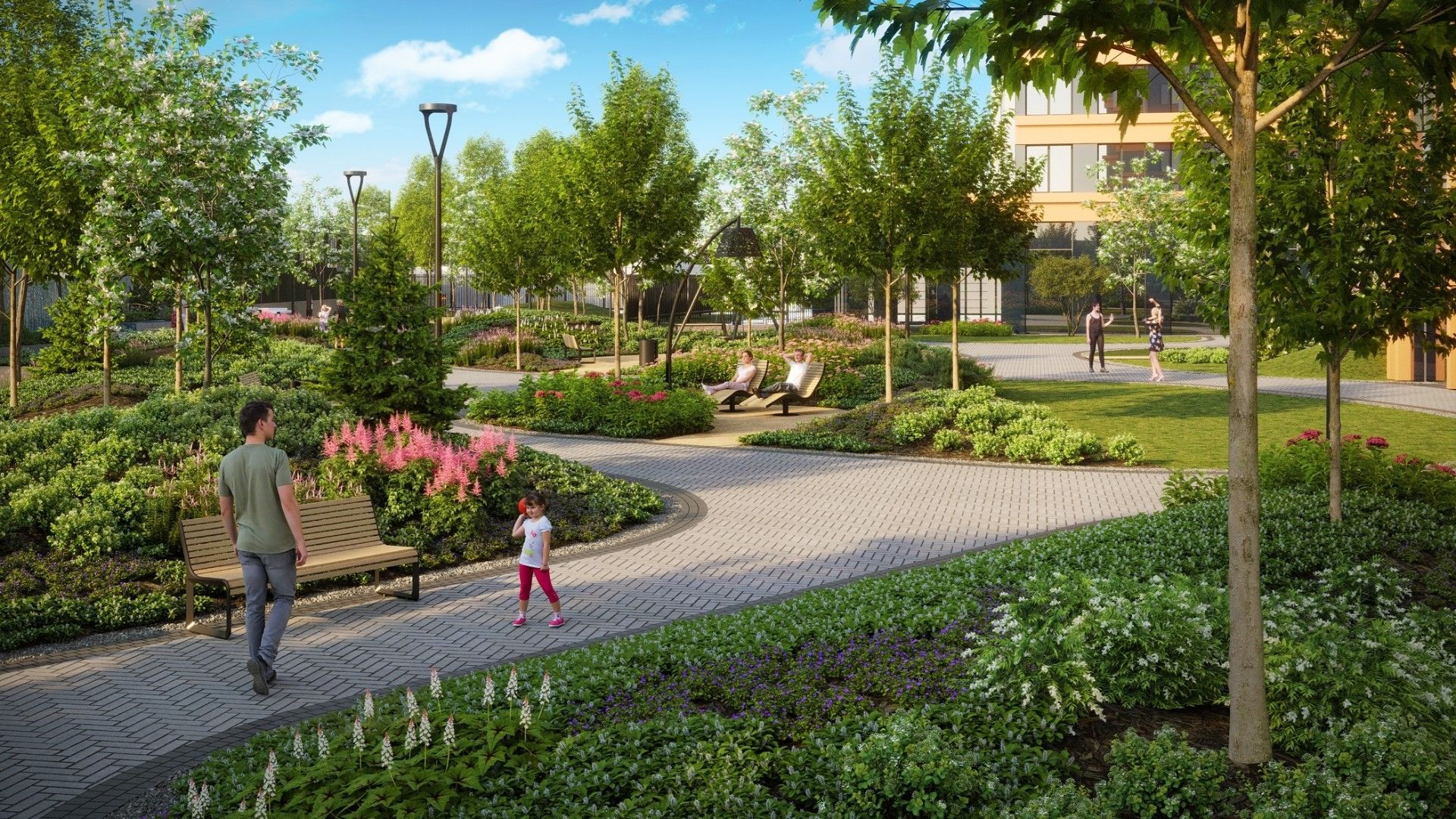 Прогулочная зона