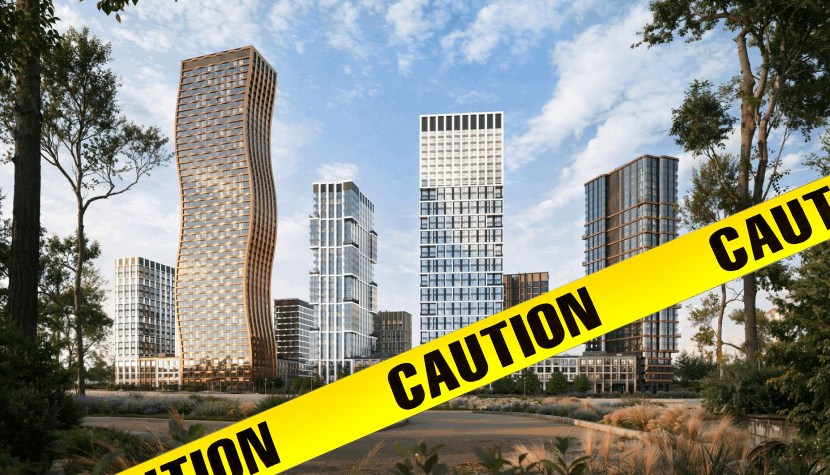Власти рассматривают возможность консервации стройки ЖК Cityzen от MR Group
