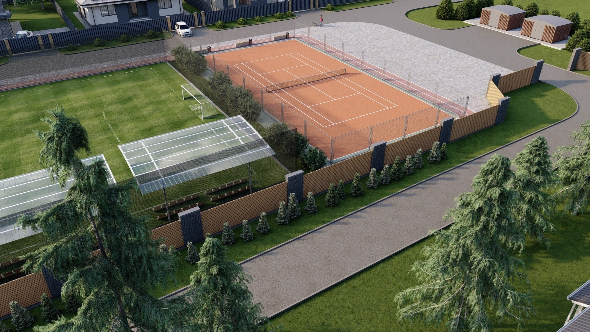 Спортивные площадки