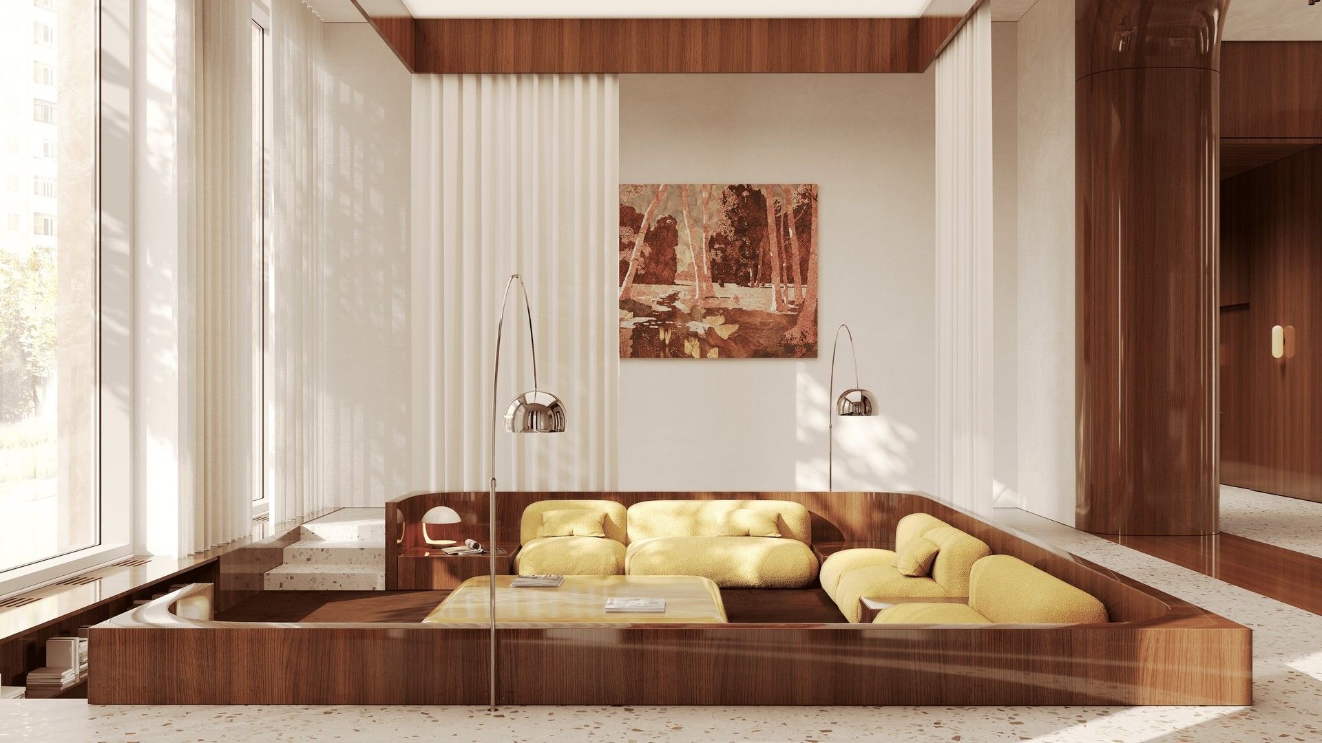 Интерьер гостиной