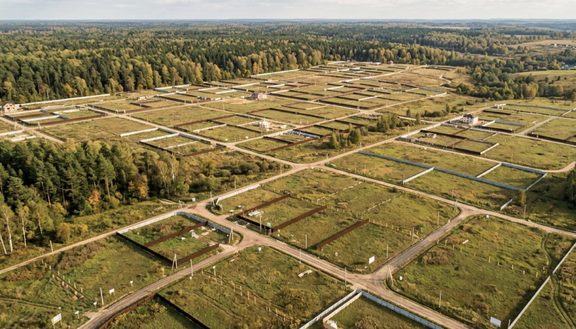 Участки без подряда занимают 88% предложения загородного рынка Подмосковья