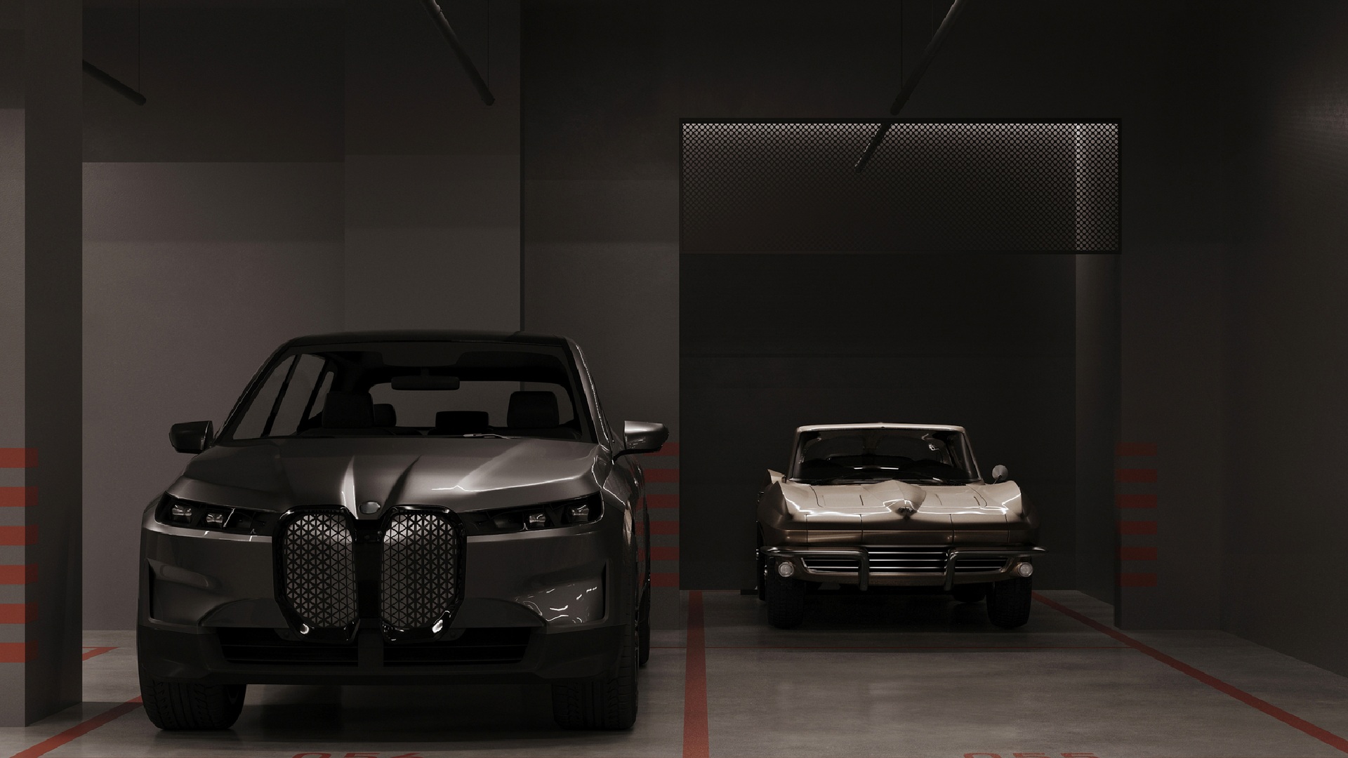 Крытая парковка