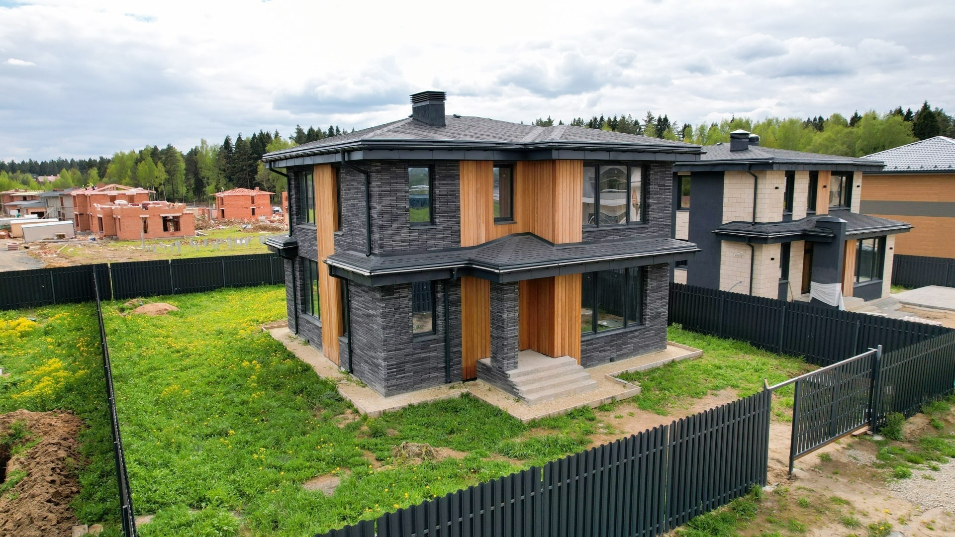 Вариант дома в поселке